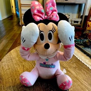 Mini mouse peak a boo doll